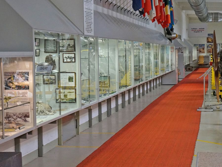 Schaukästen Museum